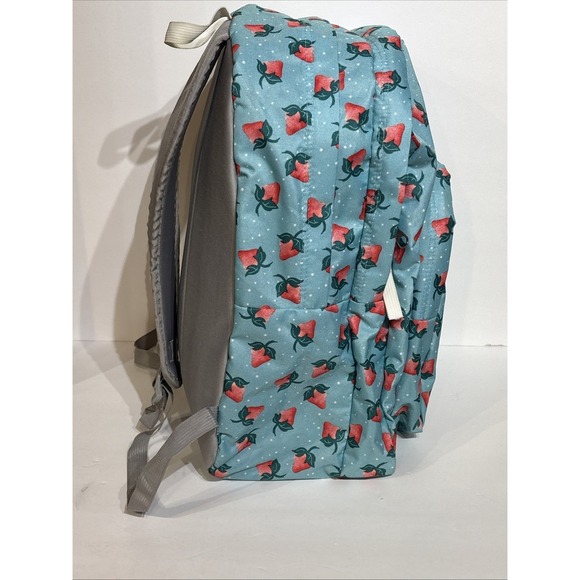 jansport backpack with strawberries Big Student Pastel Petals Lilac and zippered utility pockets keep all of your gear organized JanSport Big Break LunchBag Strawberry